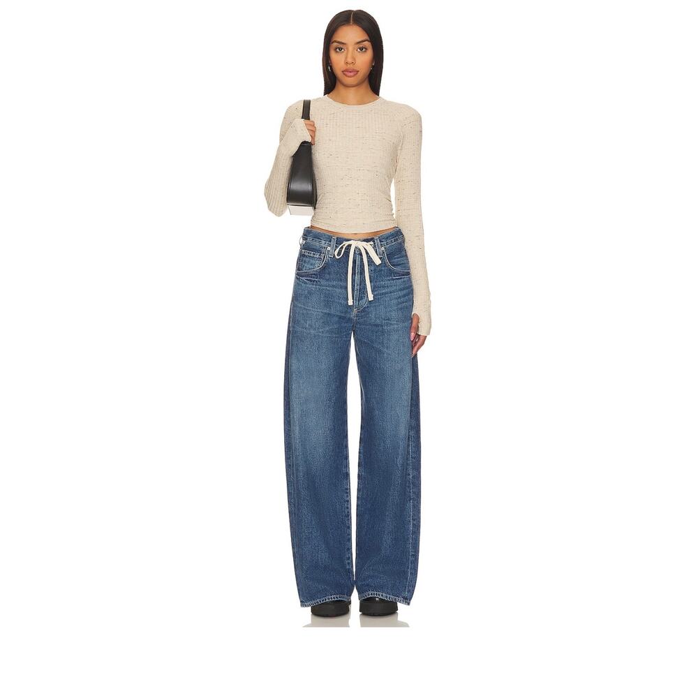Citizens of Humanity Brynn Trouser Jeans in Atlantis - Picture 4 of 8